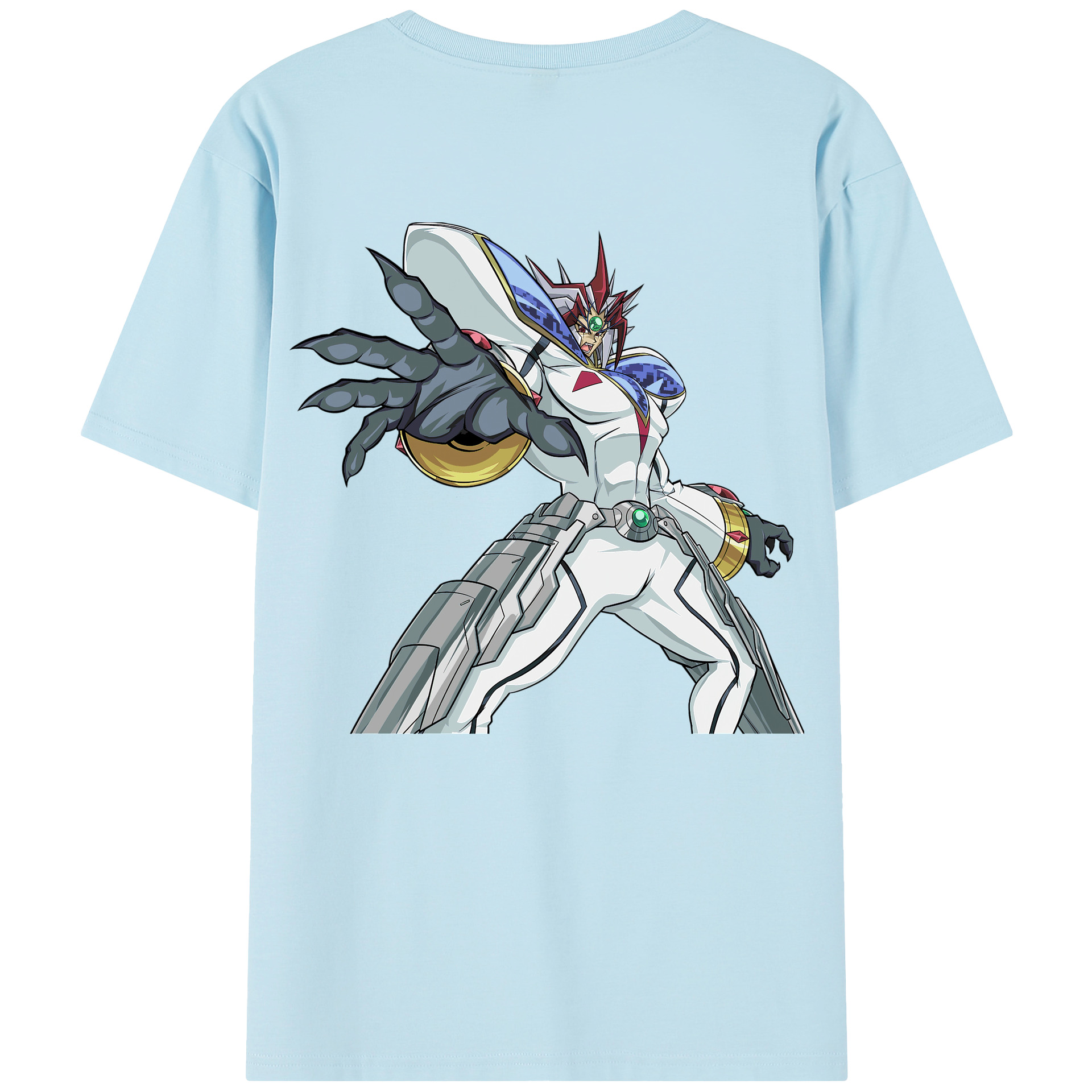 （画像用） 遊☆戯☆王 Yu-Gi-Oh! 綿100％半袖Tシャツ（背面プリント）